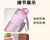 550ml KPop Demon Hunters Kids Sports Water Bottle Rumi Mira Zoey Girl Straw Drink Cup Huntrix Cute Cartoon Bottle Birthday Durable Gift