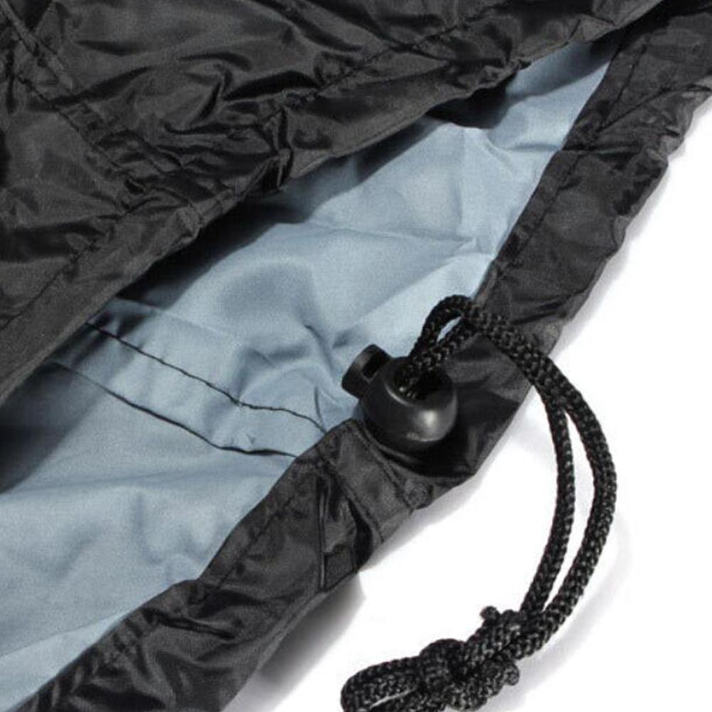 Black Outdoor Waterproof BBQ Grill Cover Dust-Proof Ultraviolet-Proof