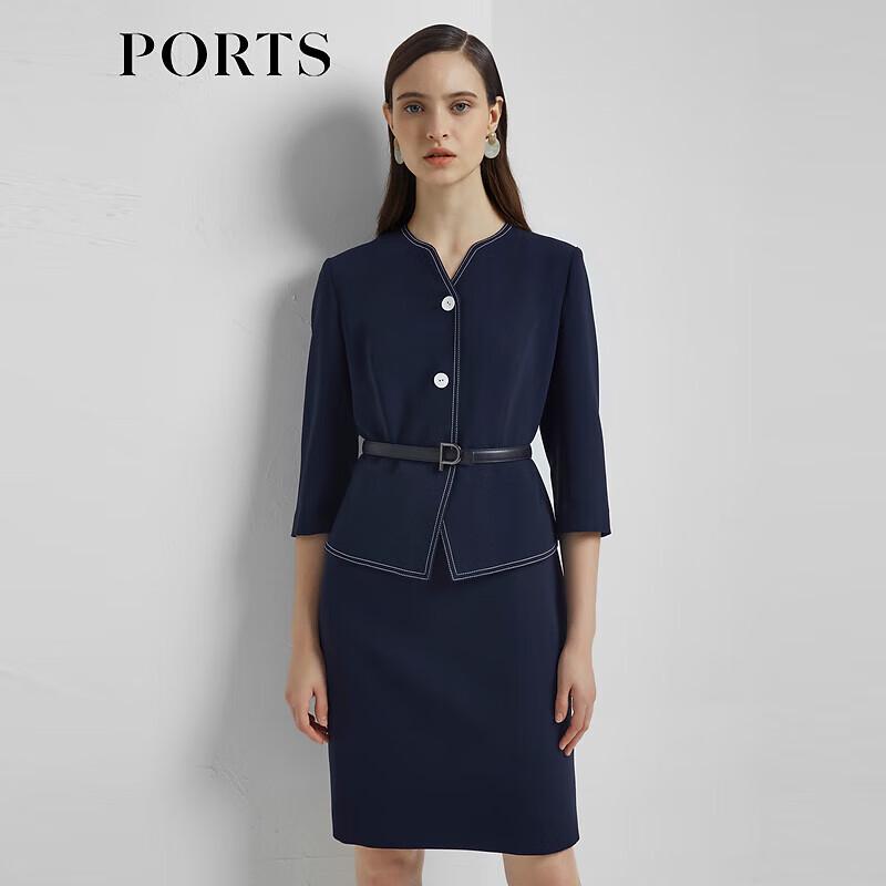 

PORTS Women s Three-Quarter Sleeve Peplum Dress M / 6