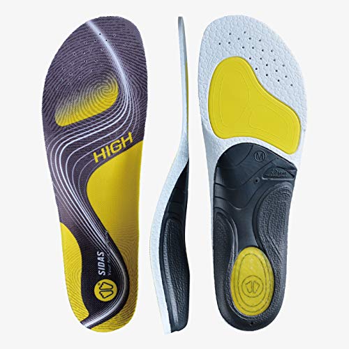

SIDAS 3feet Active High JP M (25,0см-26,5см) 311898103 Стелька с поддержкой свода стопы для бега и марафонов, амортизацией и отталкиванием