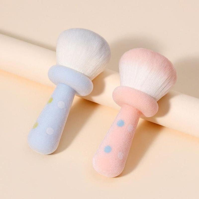 New Large Mushroom Makeup Brush For Blusher Nail Dust Loose Powder Ultra Soft Cosmetic Brush
