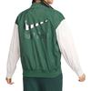 Nike Jackets Women's Green Stand Collar Moderate Other FQ0703-323