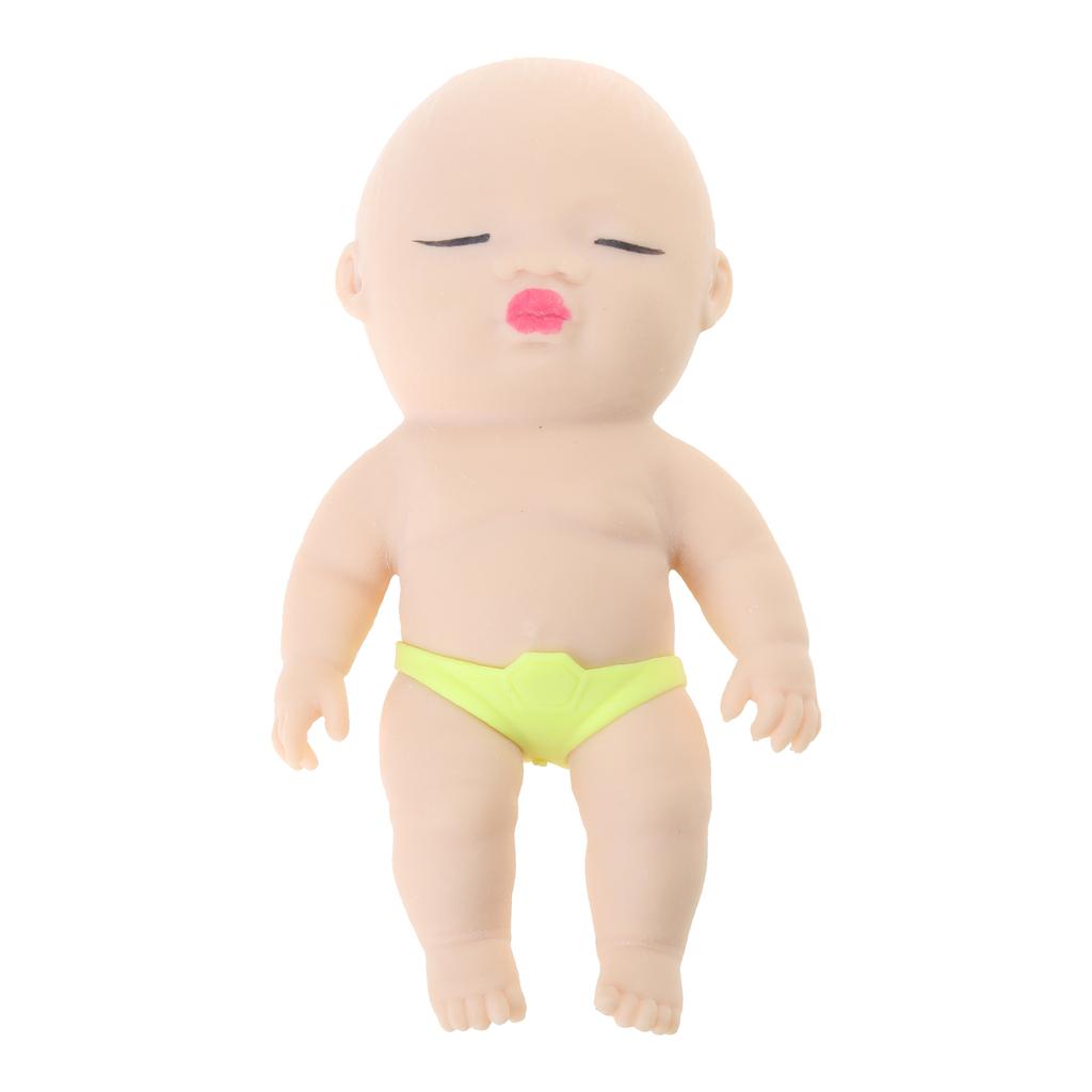 Jouet Fidget à Presser TPR Jouet Extensible Poupée Douce Anti-Stress Jouet Faveur de Fête Jouet de Soulagement de la Pression Bureau Enfant Cadeau