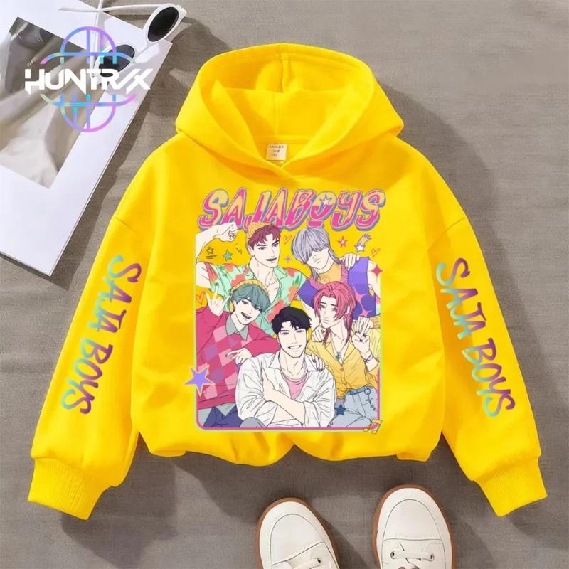 Children's KPop Demon Hunters Sweatshirt 3-14Y Saja Boys