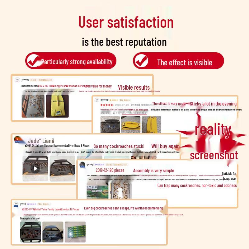 Black Whirlwind Strong Adhesive Cockroach Traps