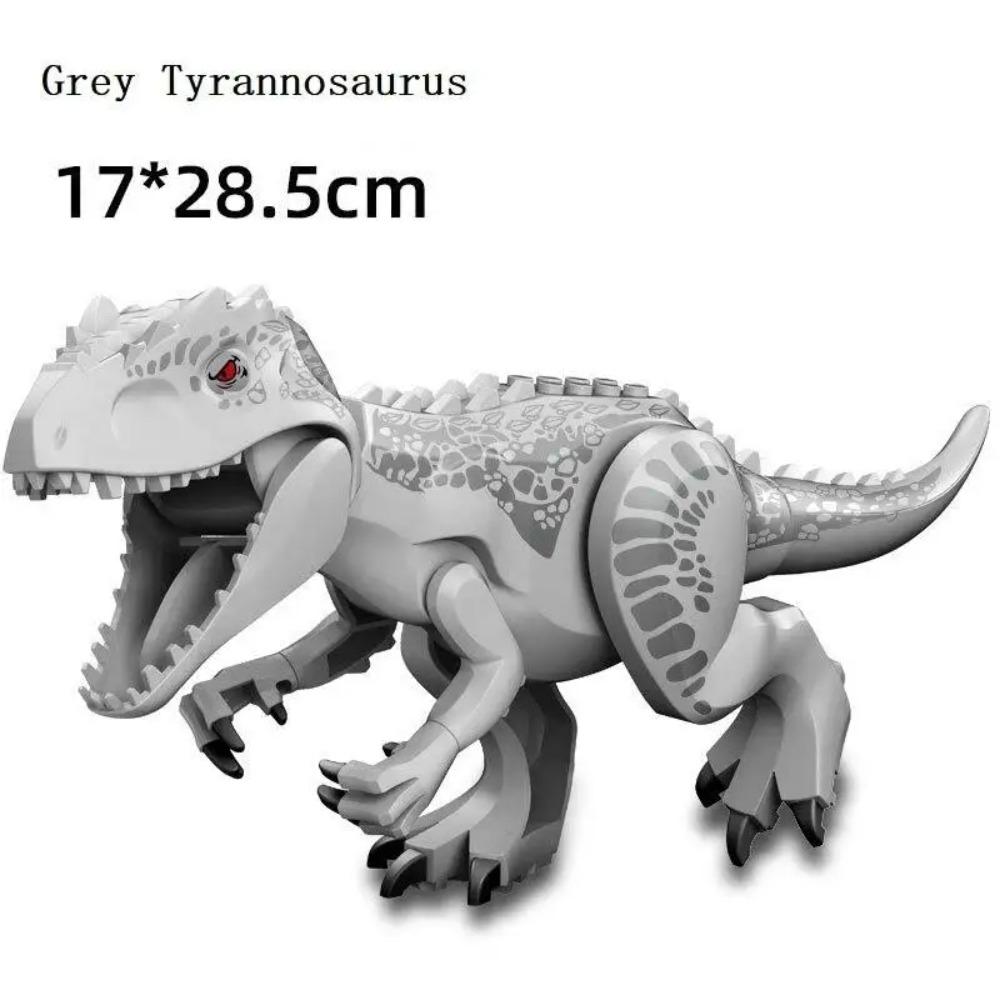 Jurassic World Brutální Raptor Stavebnice Dinosauří Kostky Tyrannosaurus Indominus I-Rex Skládací Hračka Pro Děti Dárky