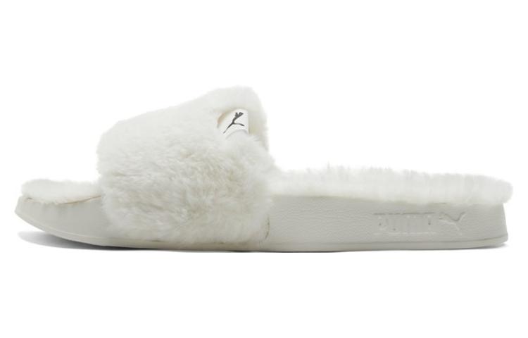 PUMA Leadcat 20 Ylm Sports Slippers White Women s 385803-04 35.5