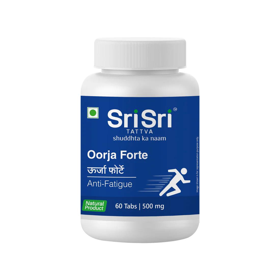 

Oorja Forte | Improve Stamina & Relieve Fatigue | 60 Tabs, 500 mg Pack = 60 Tabs