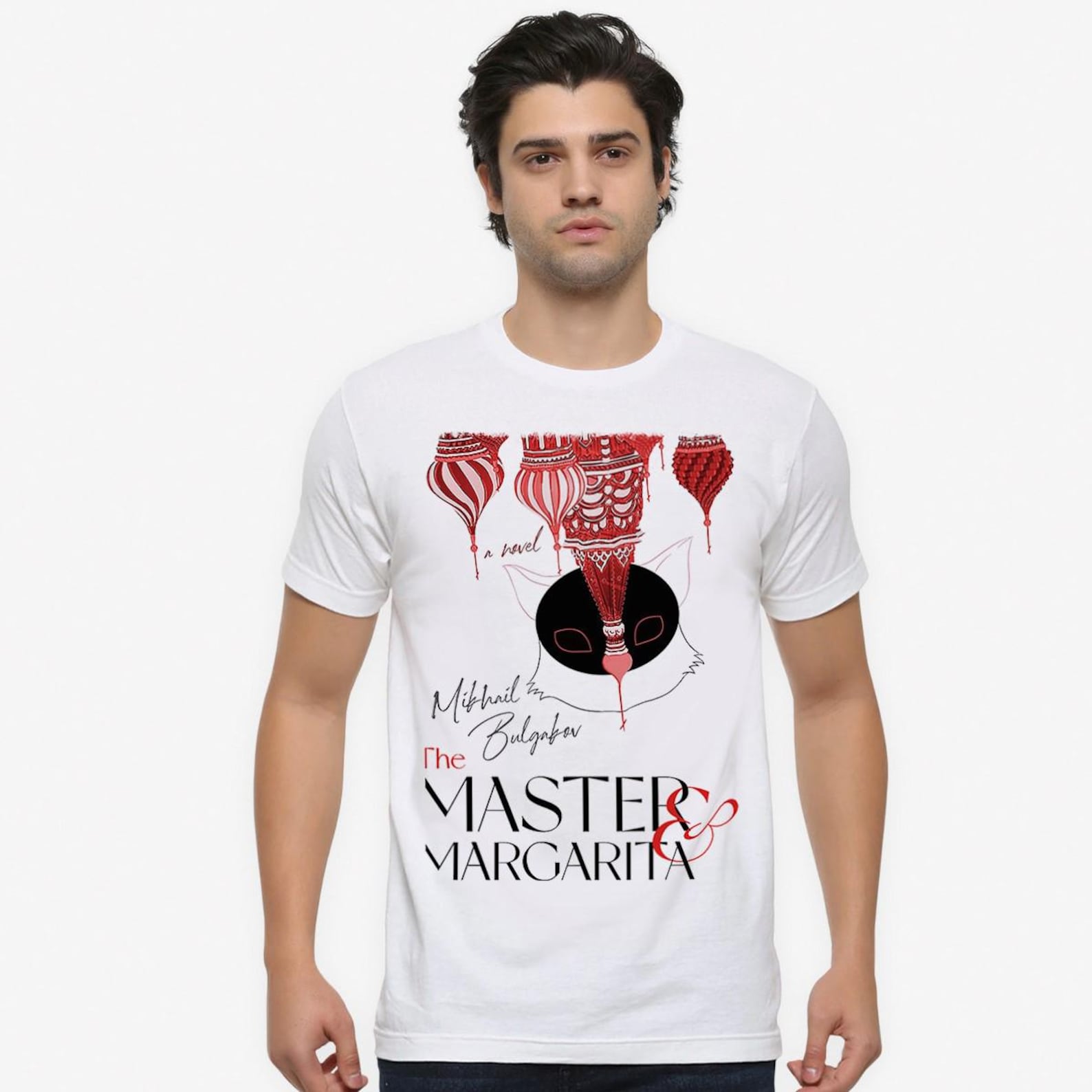 The Master and Margarita Mikhail Bulgakov T-Shirt, Men s and Women s Sizes 9KNI-852270) S