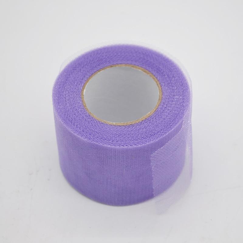 22m/lot 2" 5cm Shiny Tulle Roll Spool Fabric Tutu Skirt Chair Sash Bow Table Runner  Wedding Baby Shower Party Decorations