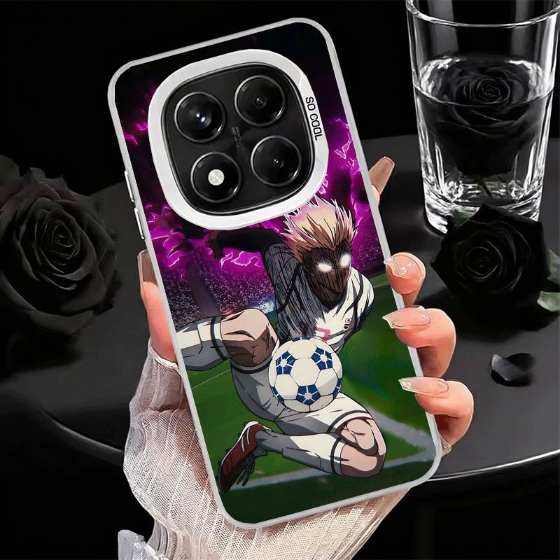 

Blue L-Lock Shidou Ryusei Shockproof Phone Case for Xiaomi Redmi Note 15 14 13 12 Pro Plus 11 11S 11T 5G Cover Anti Fall Fundas Redmi Note 12 Pro 4G