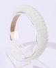 3cm Width Crystal Luxury Girl's Handmade Beaded Hairband Braided Rhinestone Bead Headband