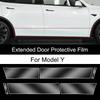 For Tesla Model3/Y 2017-2025 Front Door Rear Door Protective Film Invisible Car Clothing TPU Film Decoration for Model Y Juniper