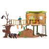 Wild Adventure Station, 68-piece Playset with 5 Animal Figures, 1 Articulated Ranger Figure and Many