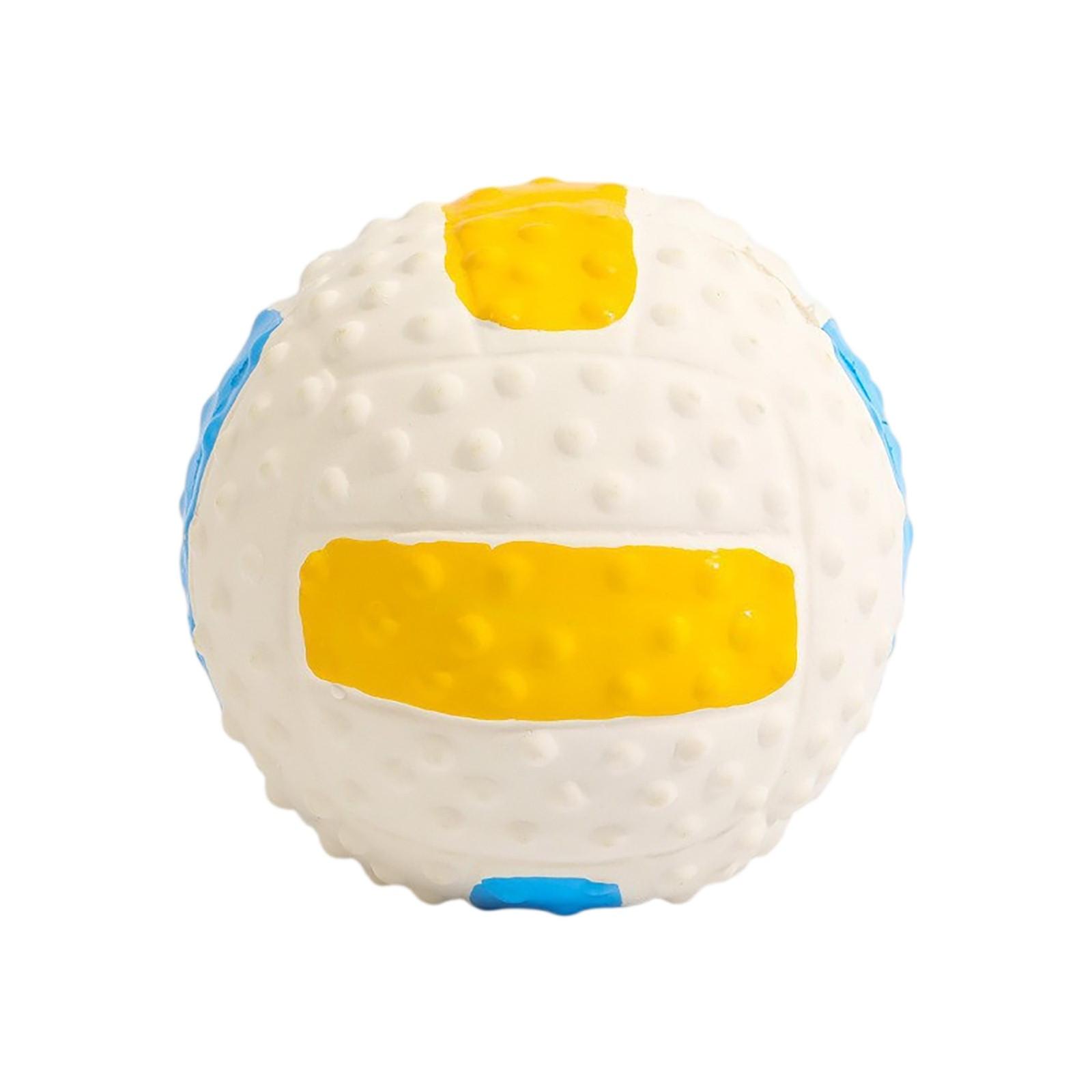 

Игрушка для питомца Волейбольный мяч Мягкая плюшевая кукла Игрушка для жевания питомца Волейбольный спорт One Size