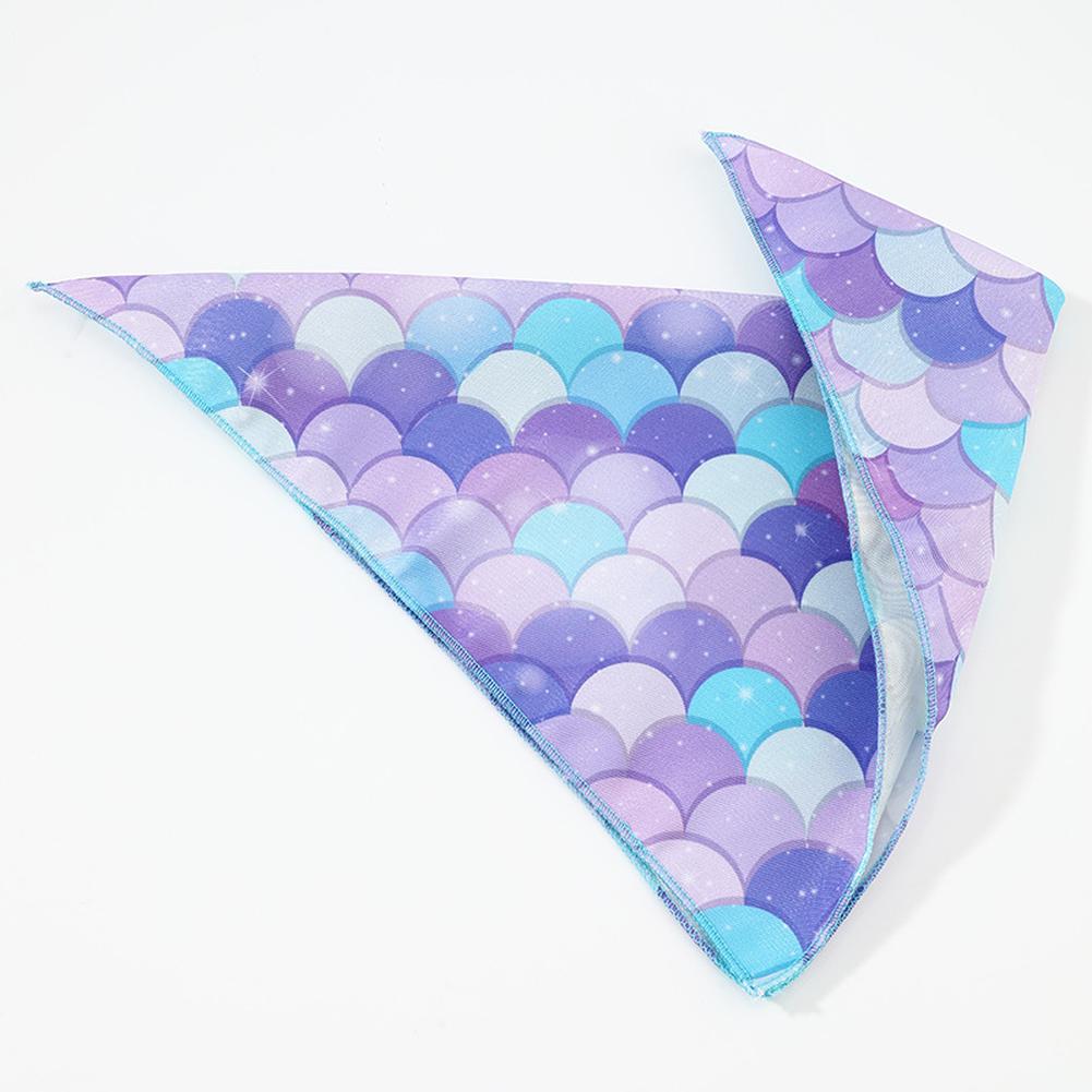 Dog Sequin Bowknot Headband Summer Breathable Dog Bandanas Pet Scarf Soft Triangle Bibs Pets Costume Decoration For Dogs Cats