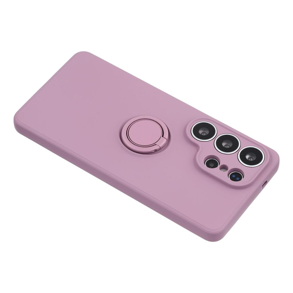 Für Samsung Galaxy S26 Ultra Silikonhülle mit Riemenring Ständer Handyhülle