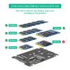 M.2 NGFF Msata SSDs To 2.5inch SATA3.0 M.2 SSDs Hard Disk Case Enclosure Protective Case for 2230 2242 2260 2280