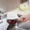 2 In1 Duckbill Cute Handle Draining Basket Straining Fruit Drain Basket Washing Double Basket Dishwashing Layer Fruit Tools 2025