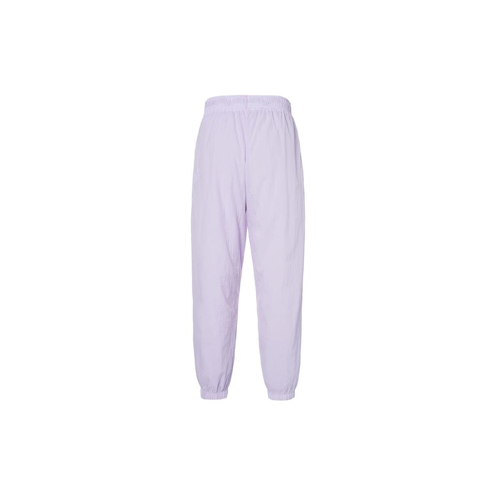 Nike Knitted Sweatpants Women's Purple Moderate Cuffed Pants DM6184-530