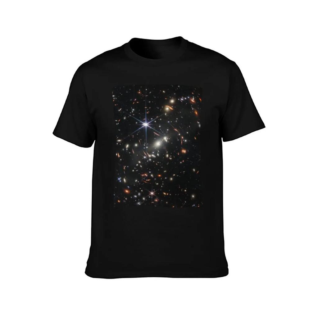 T-shirt James Webb Space Telescope Deep Field magliette grafiche moda coreana maglietta da uomo grafica