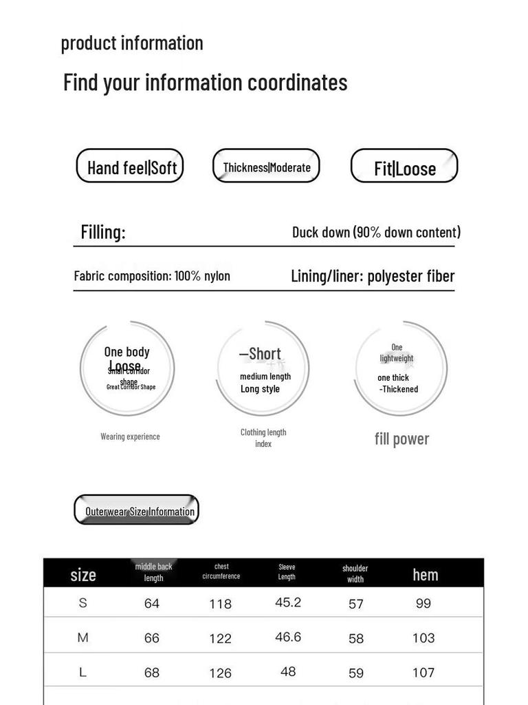 Yaya Women's Solid Color Detachable Lapel Winter Down Jacket