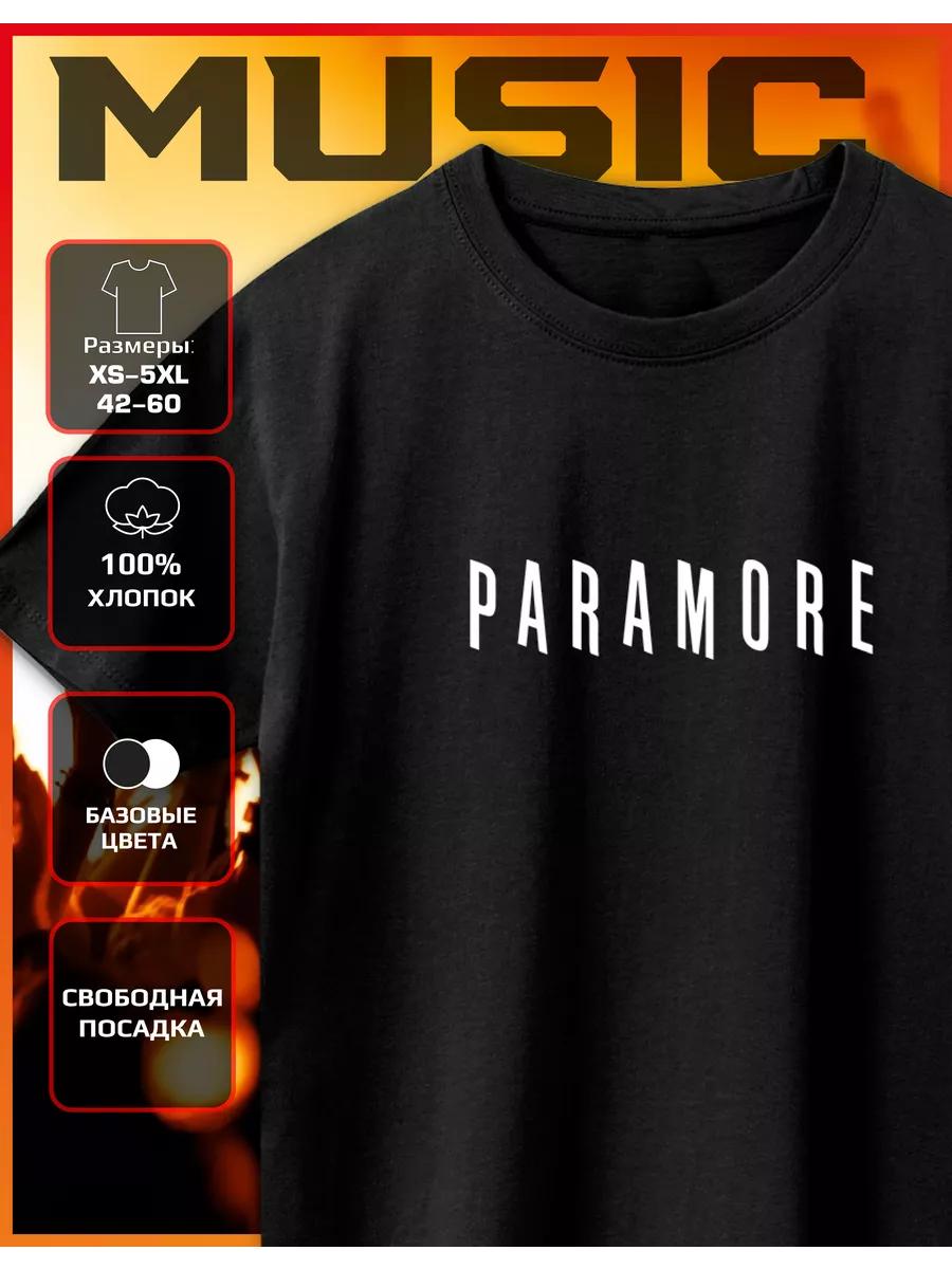 Футболка с принтом Paramore L