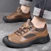 Fashion New Platform Leather Non-slip Outdoor Sneakers for Men Fashion Soft-soled Light Men's Shoes Designer Casual Sport Zapatos Hombre