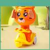 Kids Animal Shape Pressing Vehicle With Light And Pullback Function For Learning Fun