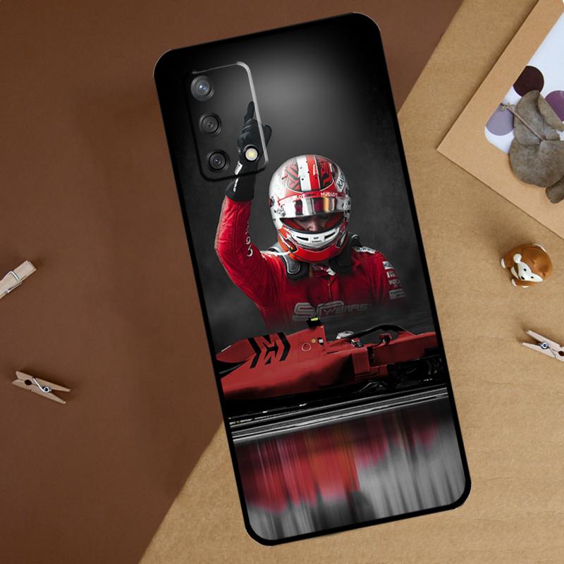 Formula 1 F1 Charles Leclerc Case For OPPO A16 A15 A5 A9 A31 A53 A52 A72 A83 A91 A93 A54 A74 A94 Find X3 X5 Pro Cover
