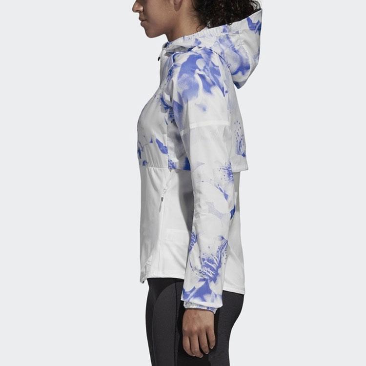 Adidas Casual Sports Hooded Running Jacket Women Jackets CF9880