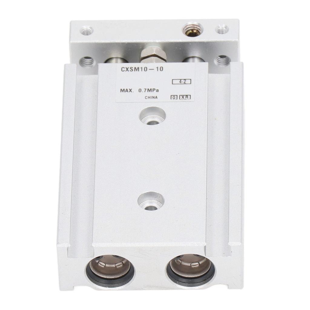 CXSM10-10 Compact Aluminum   Cylinder 10mm Bore 10mm Stroke 0.7Mpa Double Rod Guided Pneumatic Slide with Built-in Magnets for Stable High Load Perf