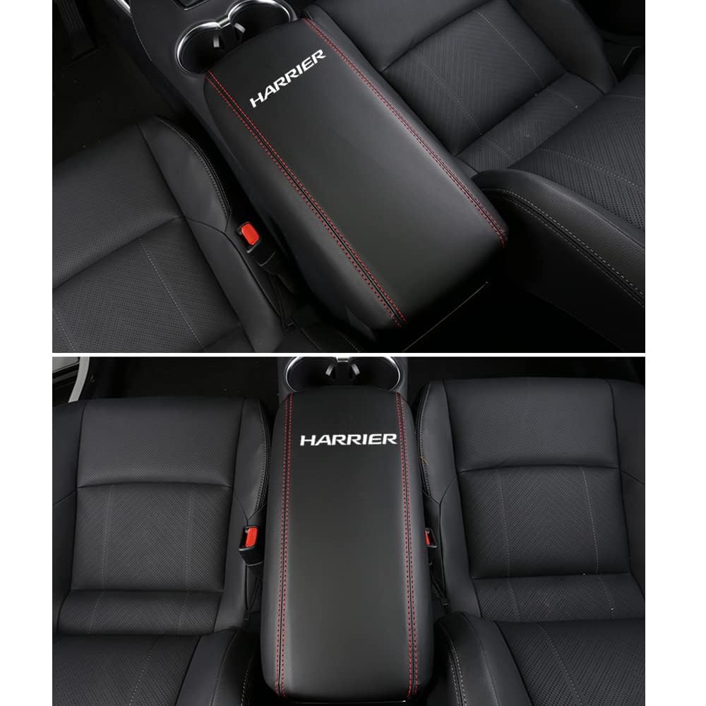 BOYOUS Toyota New Harrier 80 Series Special Design Armrest Cover Center Custom HARRIER Logo