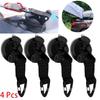 4 Stücke Auto Zelt Saugnäpfe Schnalle Seite Runde/Dreieckige Markisen Anker Outdoor Camping Zelt Saugnäpfe Anker Sicherung Haken