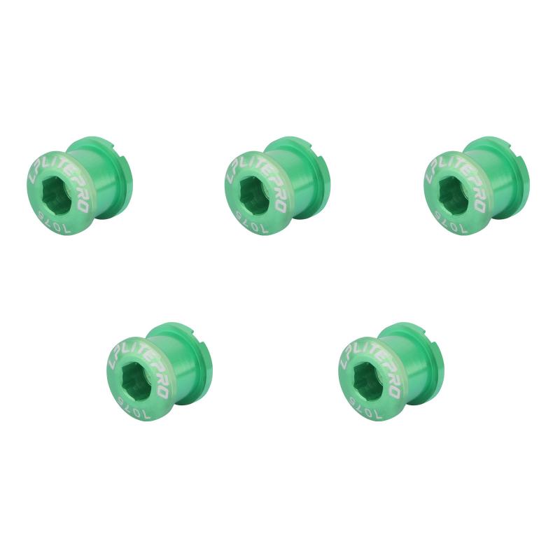 5Pcs 9.5mm Single Double Chainring Bolt for Bike Sprocket Thread Plate Disc Screw Mountain Road Bike Crank Section