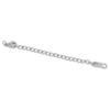 Elegant Tail Chain Extender 5cm Stainless Steel Tail Chain for Necklace Extensions Bracelet Lengthener Chain