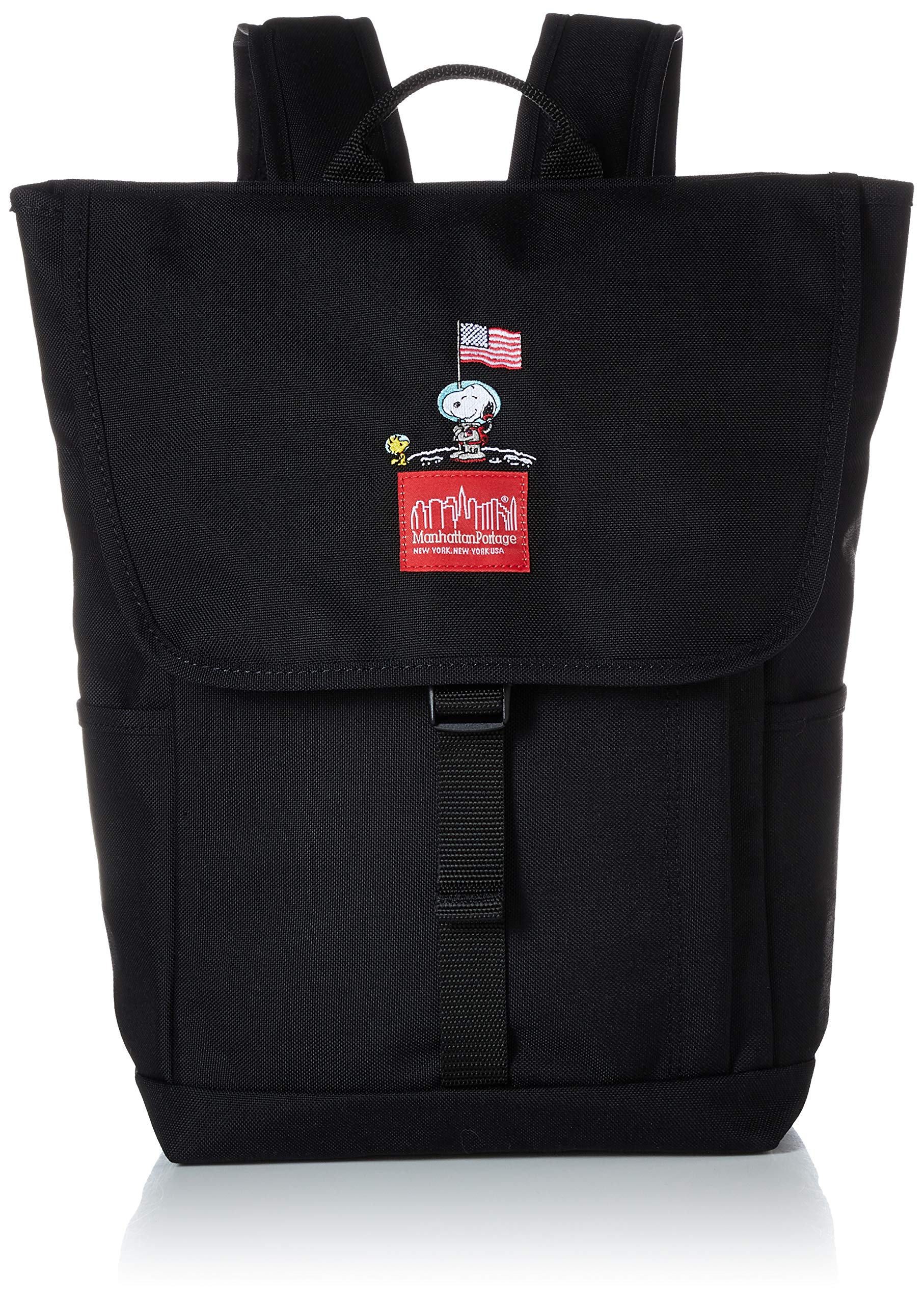 Authentic PEANUTS Washington SQ Backpack JR Black [Manhattan Portage] [Official] чёрный