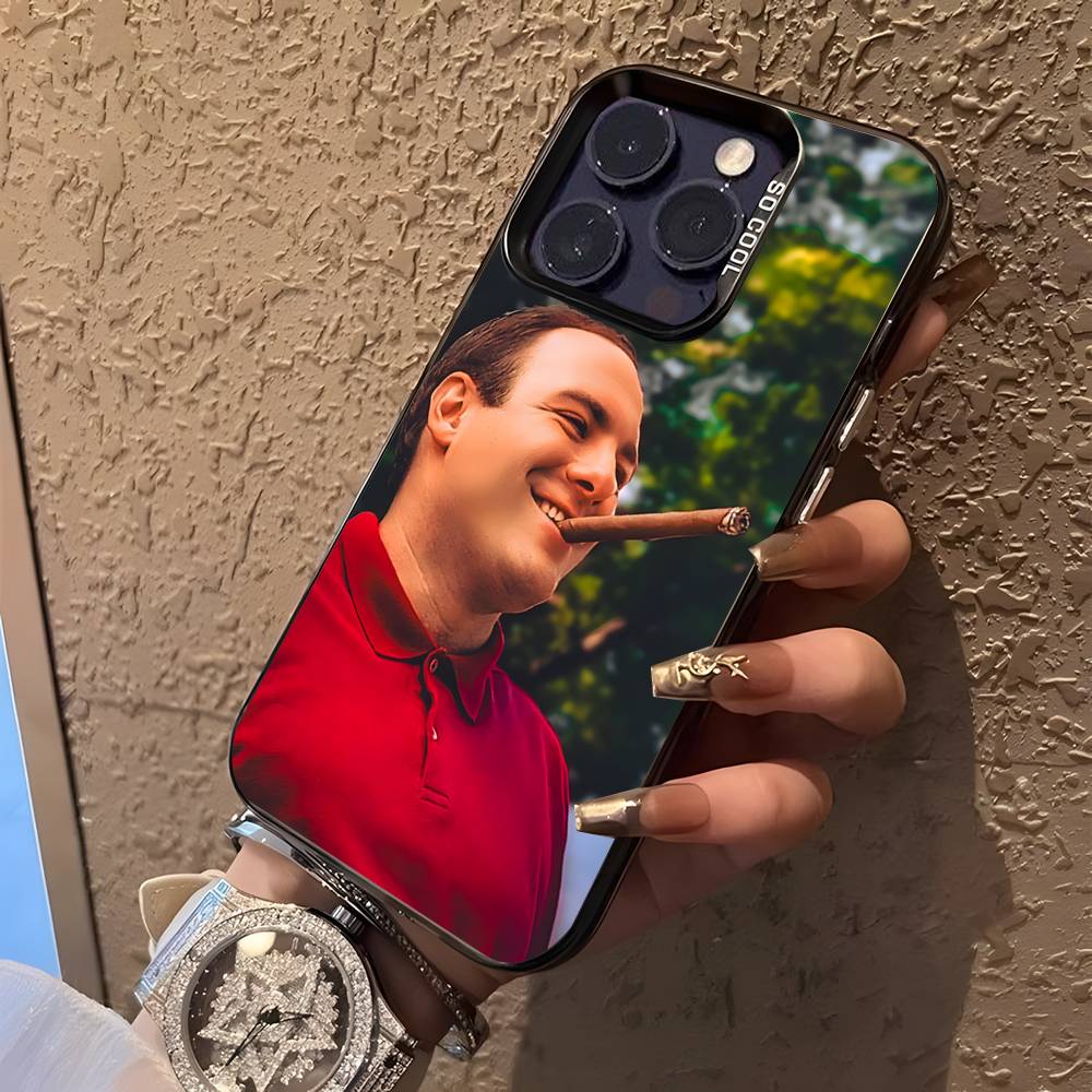 

Чохол для телефону Tony Soprano з серіалу Клан Сопрано Для iPhone 17,16,15,14,13,12,11,Pro,XS,Max,Plus Чорний Матовий Ударостійкий Чохол iPhoneX