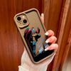 Soft Silicone Square Ladder Printing Pattern Phone Casing Full Cover Camera Shockproof Protection Rubber Case for Huawei Honor