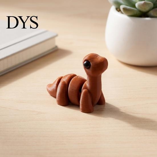 Mini Dinosaur Decoration 3D Printed Toy, Articulated Dino Action Figure, Figures Movable Joints Desktop Decoration, Party Favors Animal Collectible
