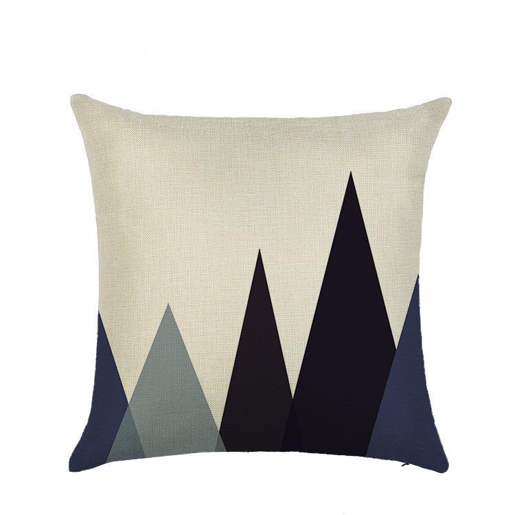 Geometric Pillow Cover, Abstract Line, Home Living Room, Sofa Cushion Cover, Bedroom Bedside Pillow Cover