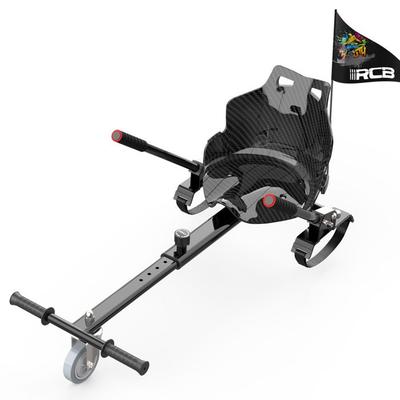 RCB Hoverkart Accesorio para Gyropode Autoequilibrado - Asiento Karting Ajustable (20 kg Mín. - 100 kg Máx.) - Negro