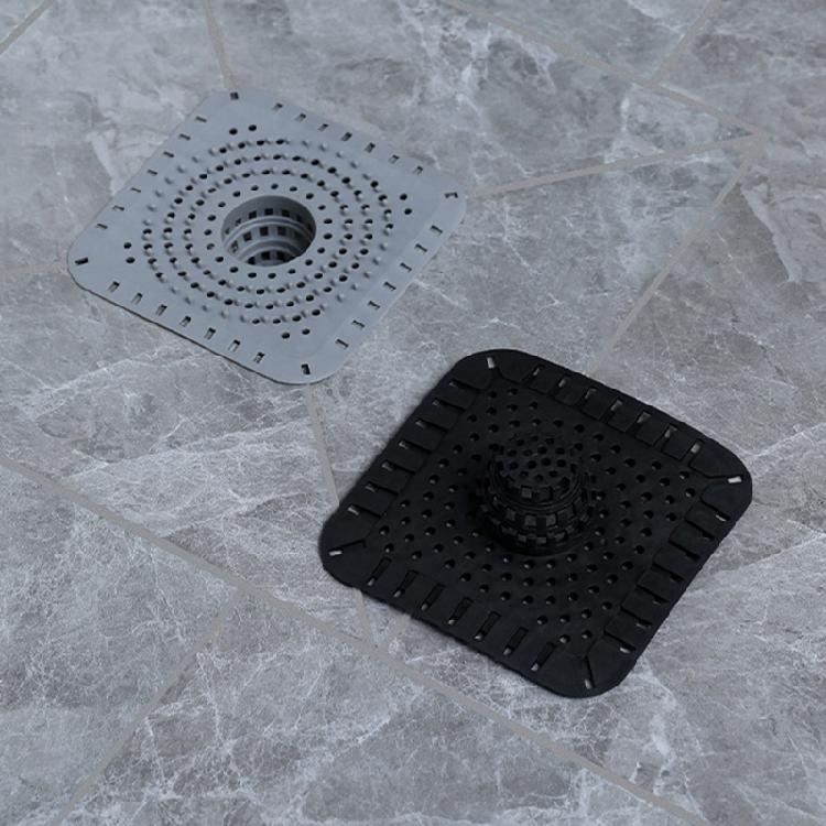 Not Clog Drain Guards Flexible Silicone Hair Catcher Reusable Strainer Odor Prevention Simple For Sink Shower Bathtubs