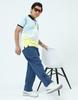 MONTE CARLO Boys White Collar Neck T-Shirt