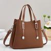 Pu Material Large Crossbody Bag With Zipper Pockets For Daily Use Women
