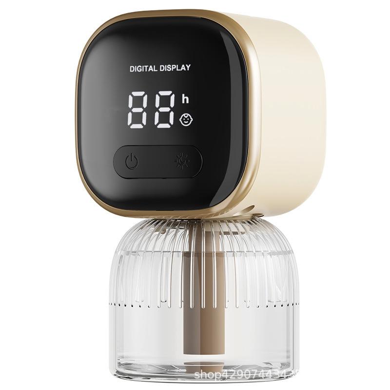 Digital Display Mosquito Repellent Device with Silent Operation and Liquid Refill 40ml Set Includes Electronic Diffuser and Mosquito Repellent Liquid One Size белый