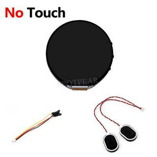 

Плата разработчика ESP32-S3 с круглым ЖК-дисплеем 1,85 дюйма и голосовым помощником DeepSeek AI