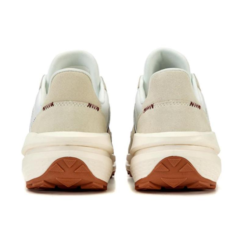 Saucony JAZZ RENEW Anti-Slip Wear-Resistant Breathable Coverage Low-Top Casual Shoes Unisex White Maroon Saucony S79040-1