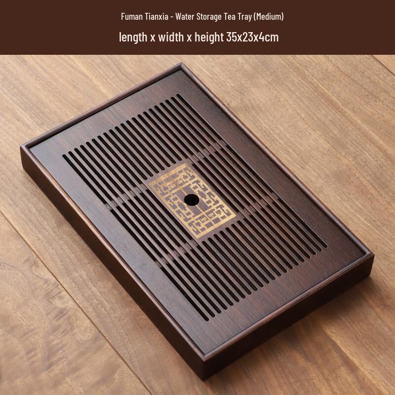 

Chaxun Household Water Storage Bamboo Tea Tray