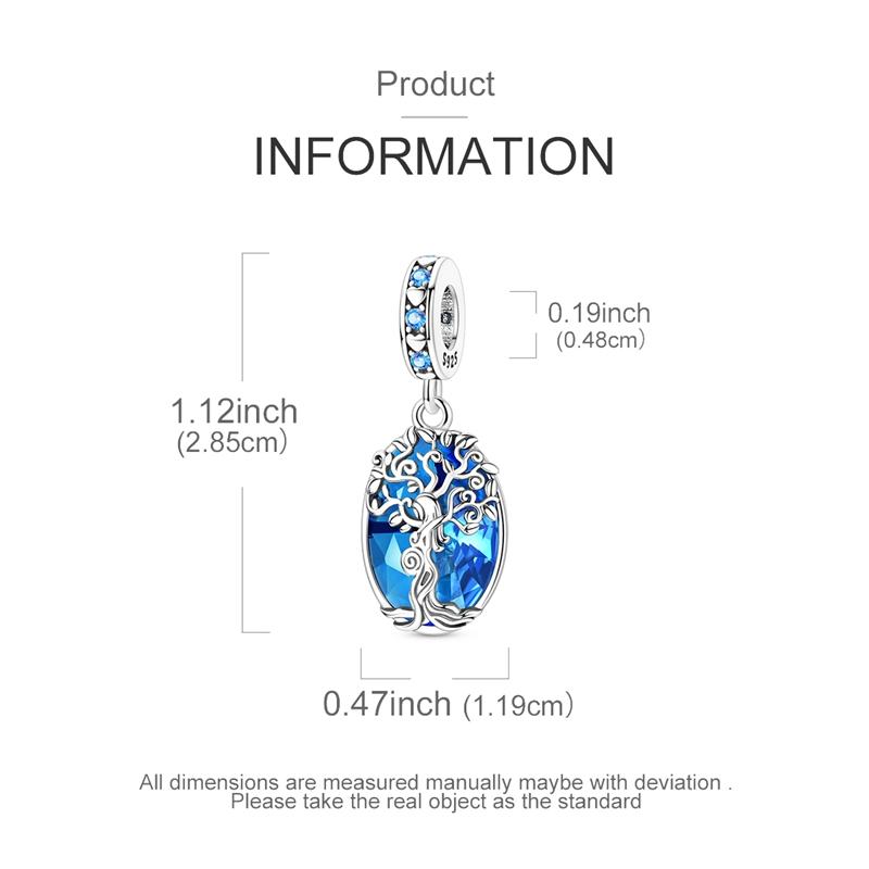 1PCS Charm For DIY Making Bracelet 925 Silver Original Shine Zircon Charms Jewelry Wedding Birthday Gift For Women Mom Friend